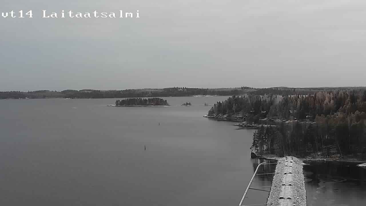 Kelikamerat Kuva Tie 14 Savonlinna, Laitaatsalmi silta, Savonlinna, Etelä-Savo