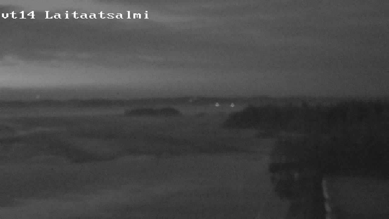 Weather Camera Image Road 14 Savonlinna, Laitaatsalmi, Savonlinna, Etelä-Savo