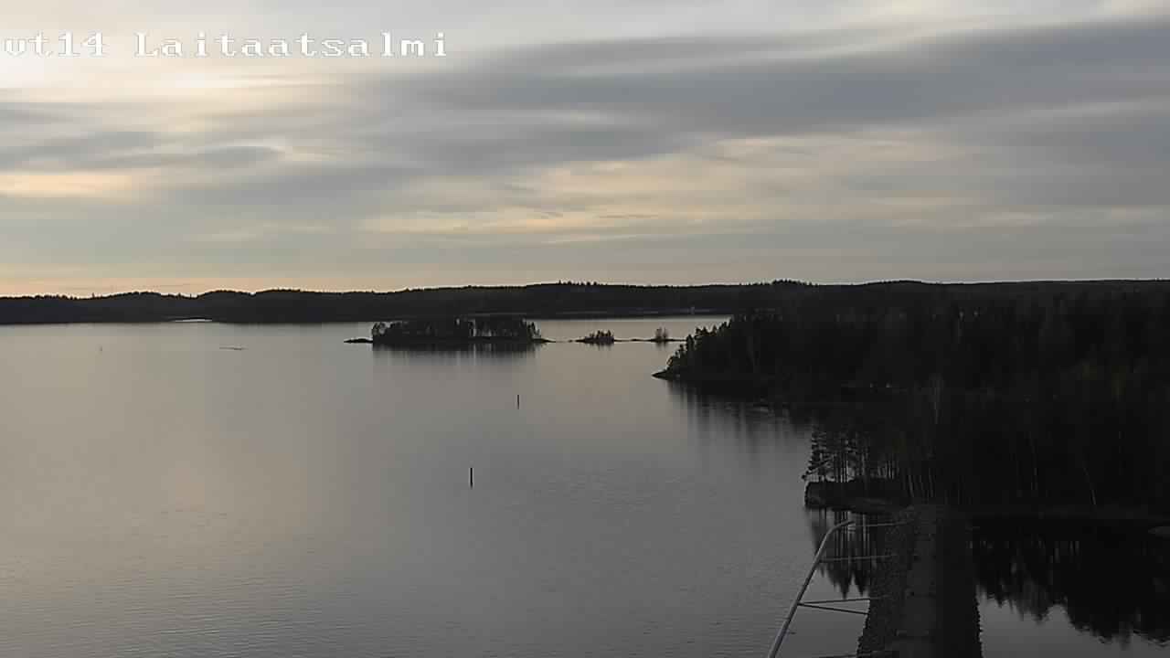 Weather Camera Image Väg 14 Nyslott, Laitaatsalmi, Savonlinna, Etelä-Savo