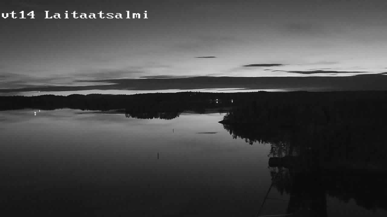 Weather Camera Image Väg 14 Nyslott, Laitaatsalmi, Savonlinna, Etelä-Savo