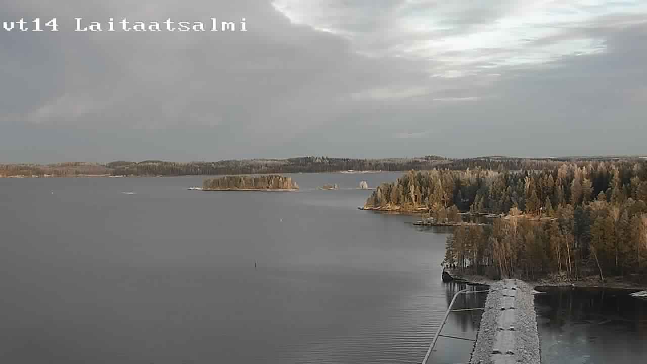 Kelikamerat Kuva Tie 14 Savonlinna, Laitaatsalmi silta, Savonlinna, Etelä-Savo