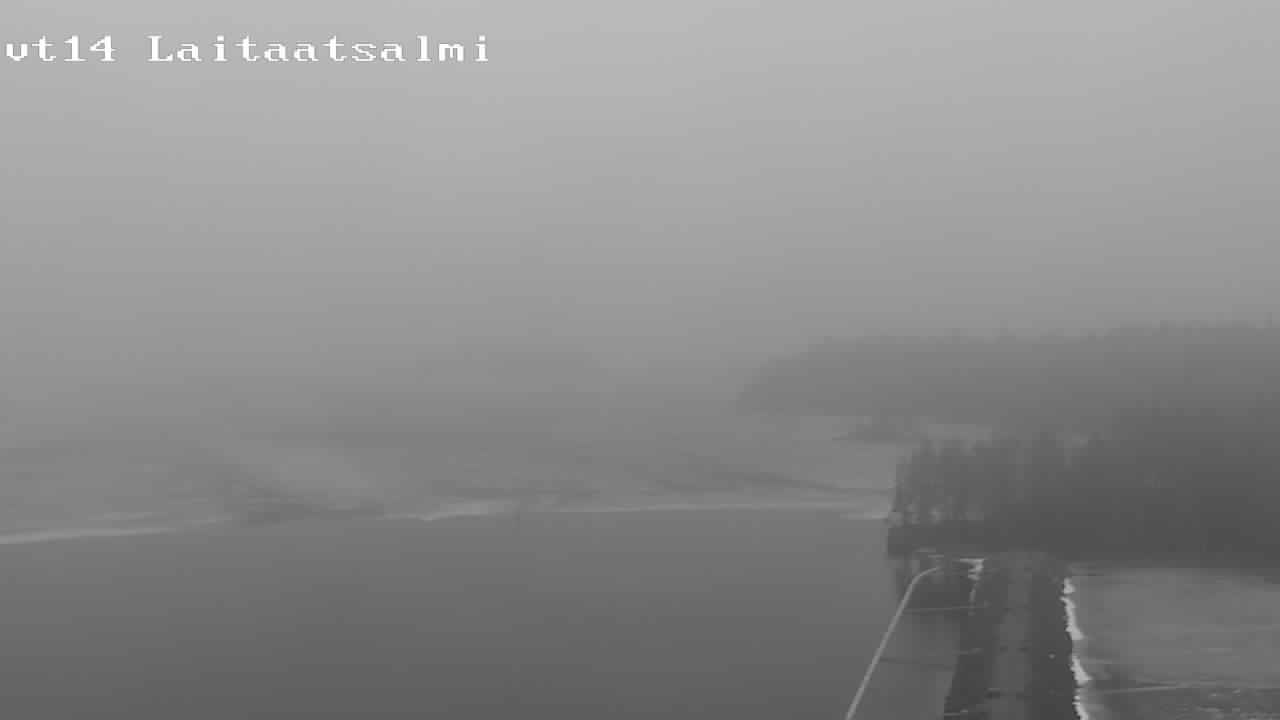 Weather Camera Image Väg 14 Nyslott, Laitaatsalmi, Savonlinna, Etelä-Savo