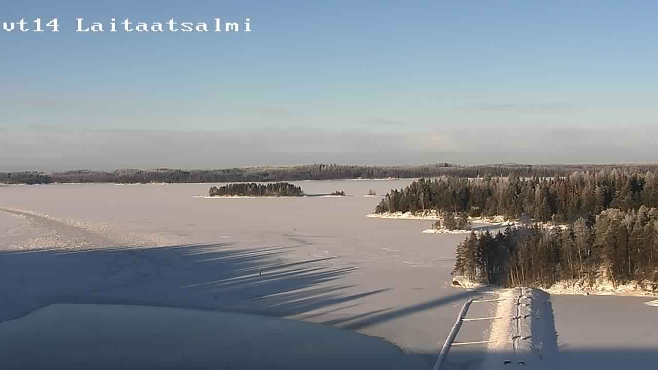 Kelikamerat Kuva Tie 14 Savonlinna, Laitaatsalmi silta, Savonlinna, Etelä-Savo