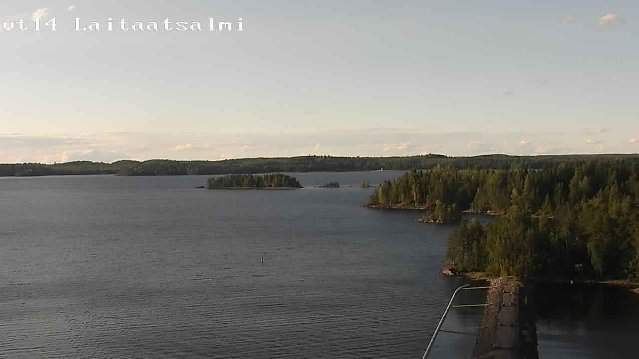 Weather Camera Image Road 14 Savonlinna, Laitaatsalmi, Savonlinna, Etelä-Savo