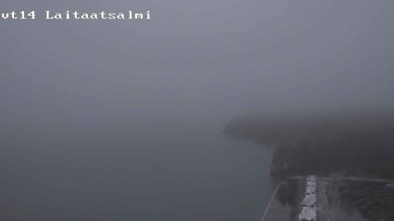 Weather Camera Image Väg 14 Nyslott, Laitaatsalmi, Savonlinna, Etelä-Savo