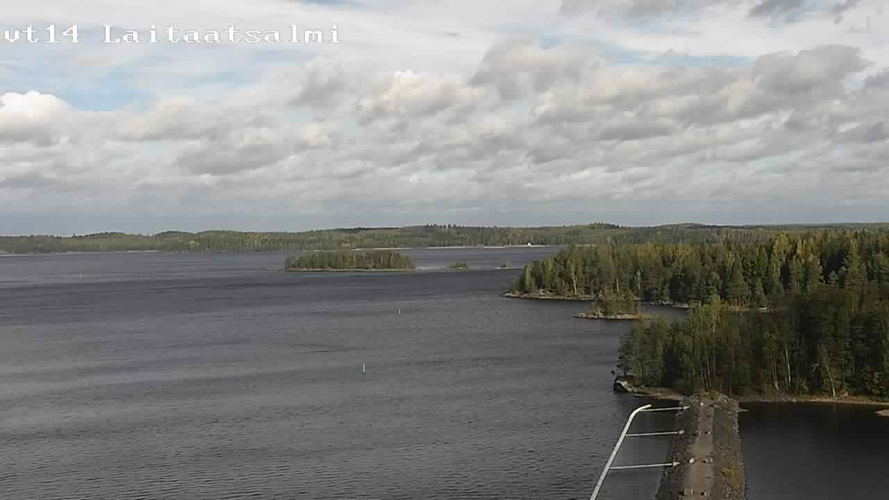 Kelikamerat Kuva Tie 14 Savonlinna, Laitaatsalmi silta, Savonlinna, Etelä-Savo
