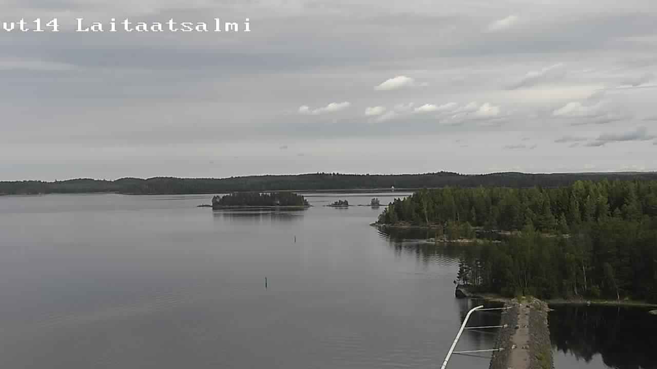 Kelikamerat Kuva Tie 14 Savonlinna, Laitaatsalmi silta, Savonlinna, Etelä-Savo