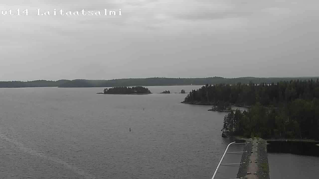 Kelikamerat Kuva Tie 14 Savonlinna, Laitaatsalmi silta, Savonlinna, Etelä-Savo