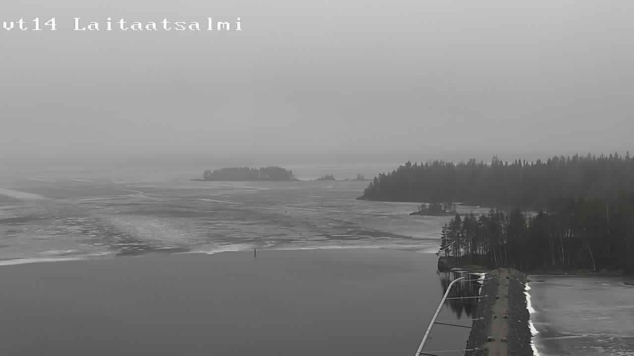 Weather Camera Image Väg 14 Nyslott, Laitaatsalmi, Savonlinna, Etelä-Savo