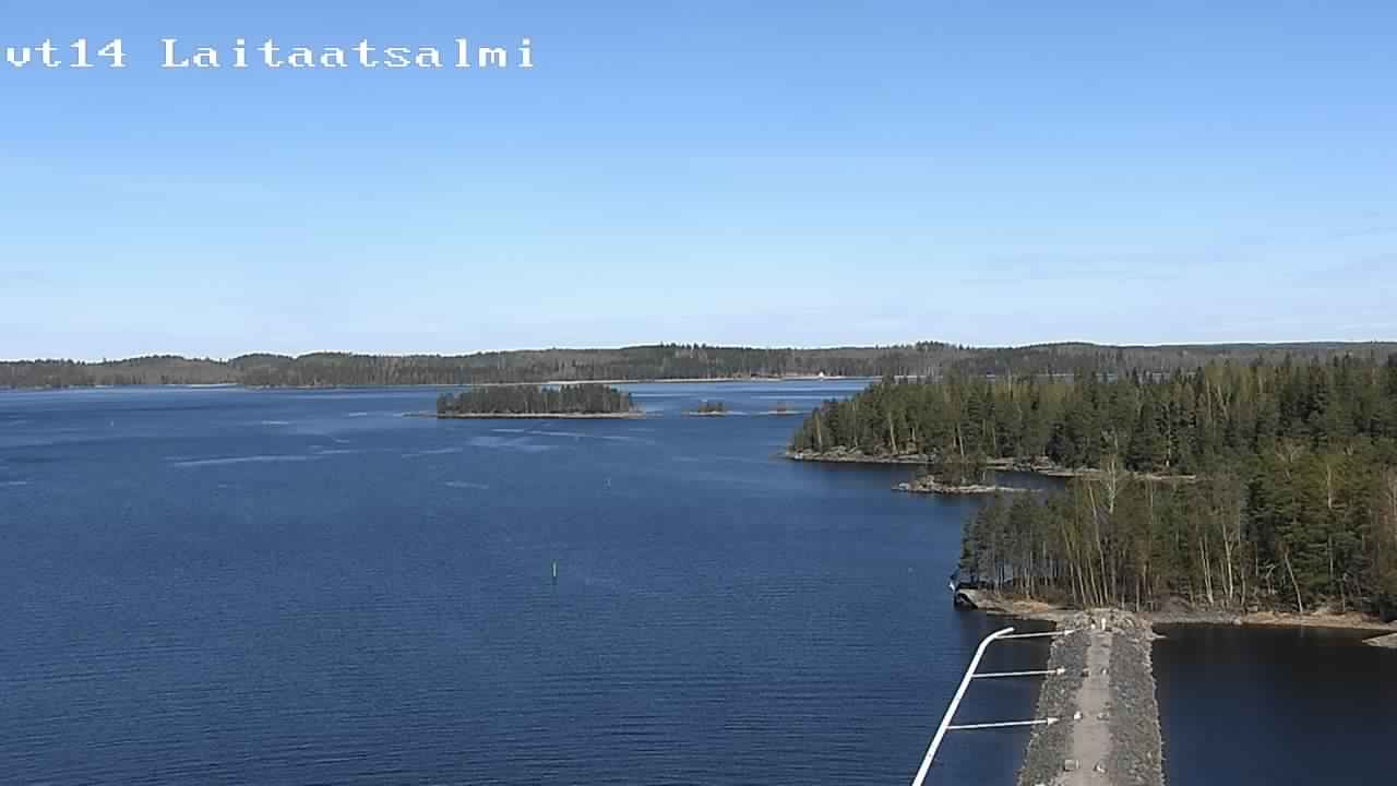 Weather Camera Image Road 14 Savonlinna, Laitaatsalmi, Savonlinna, Etelä-Savo