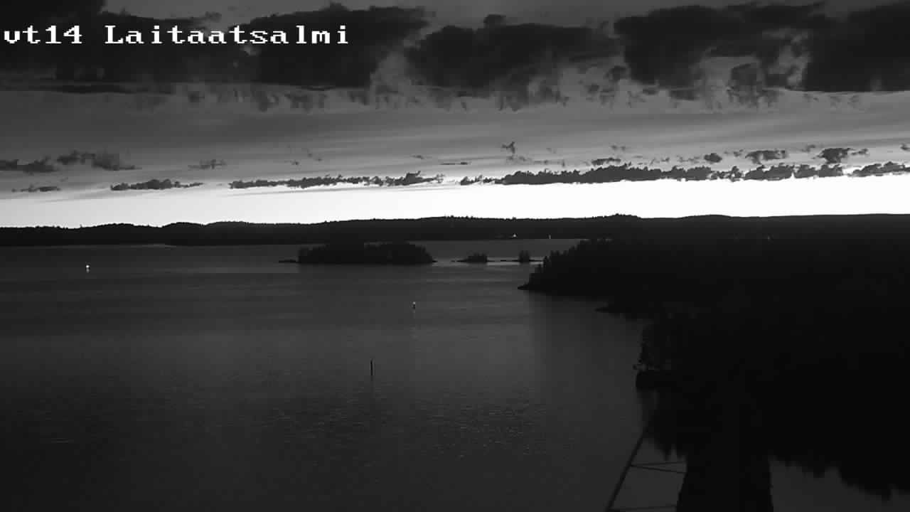 Weather Camera Image Road 14 Savonlinna, Laitaatsalmi, Savonlinna, Etelä-Savo