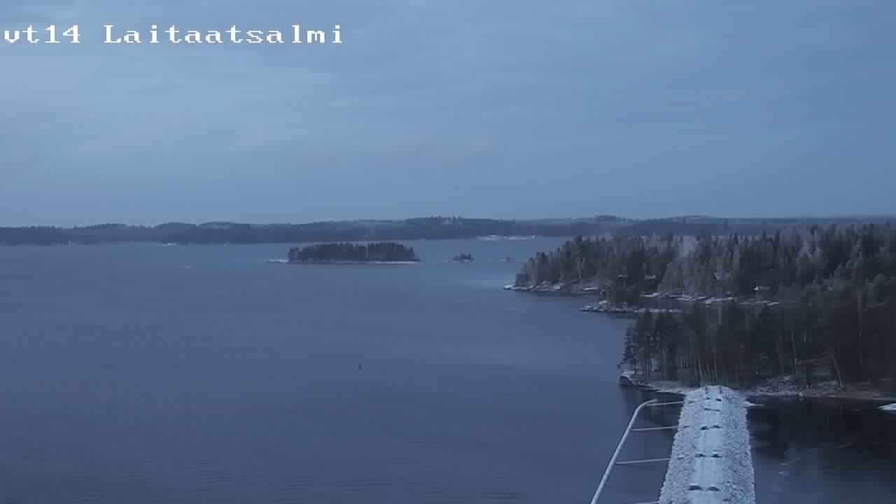 Kelikamerat Kuva Tie 14 Savonlinna, Laitaatsalmi silta, Savonlinna, Etelä-Savo