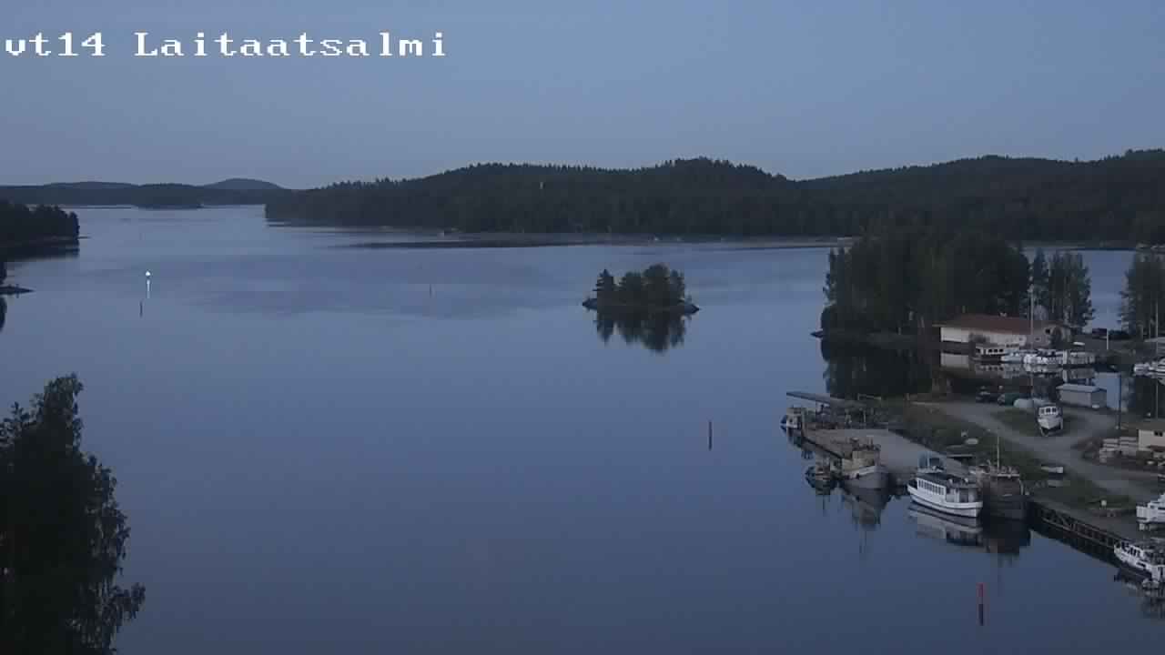 Kelikamerat Kuva Tie 14 Savonlinna, Laitaatsalmi silta, Savonlinna, Etelä-Savo