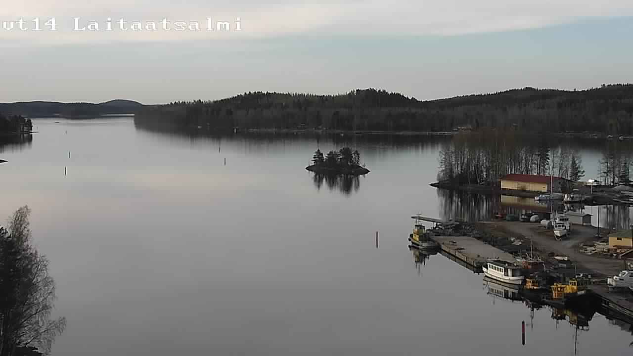 Kelikamerat Kuva Tie 14 Savonlinna, Laitaatsalmi silta, Savonlinna, Etelä-Savo