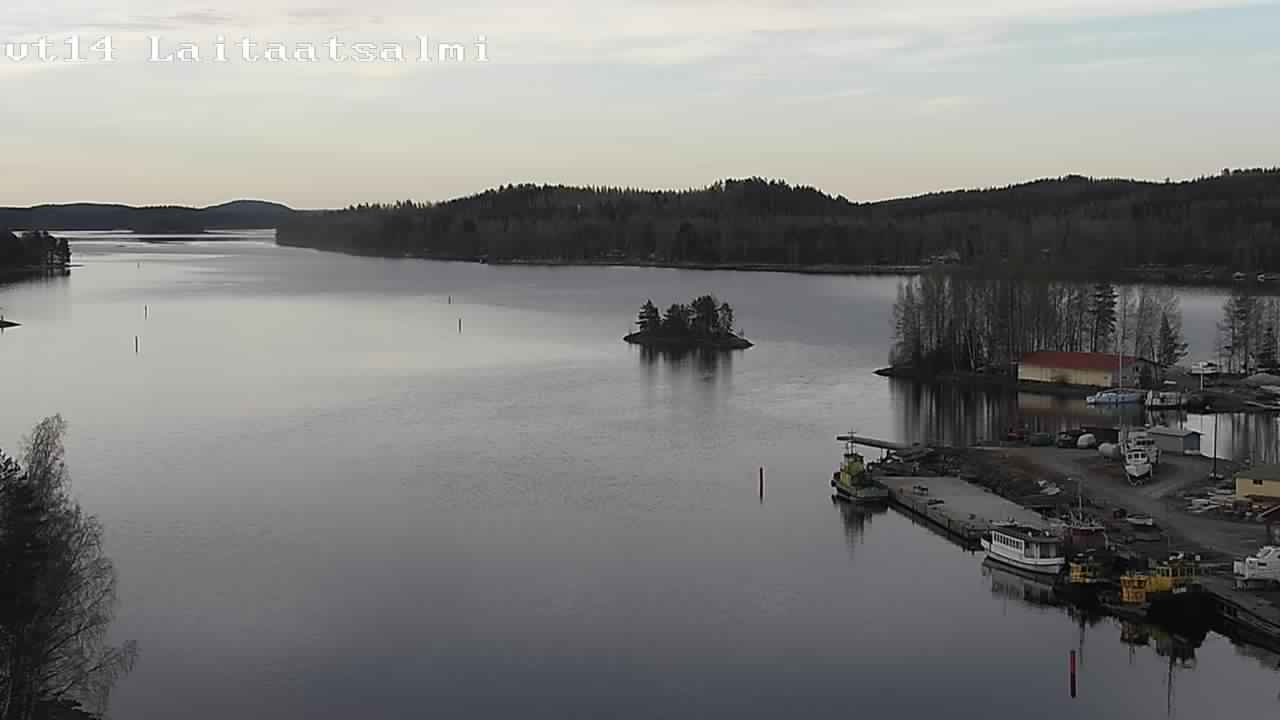 Kelikamerat Kuva Tie 14 Savonlinna, Laitaatsalmi silta, Savonlinna, Etelä-Savo