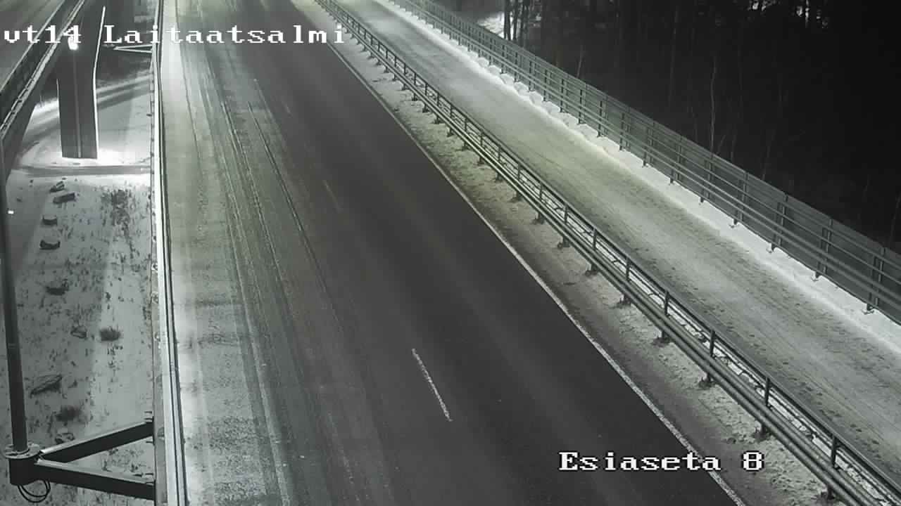 Weather Camera Image Road 14 Savonlinna, Laitaatsalmi, Savonlinna, Etelä-Savo