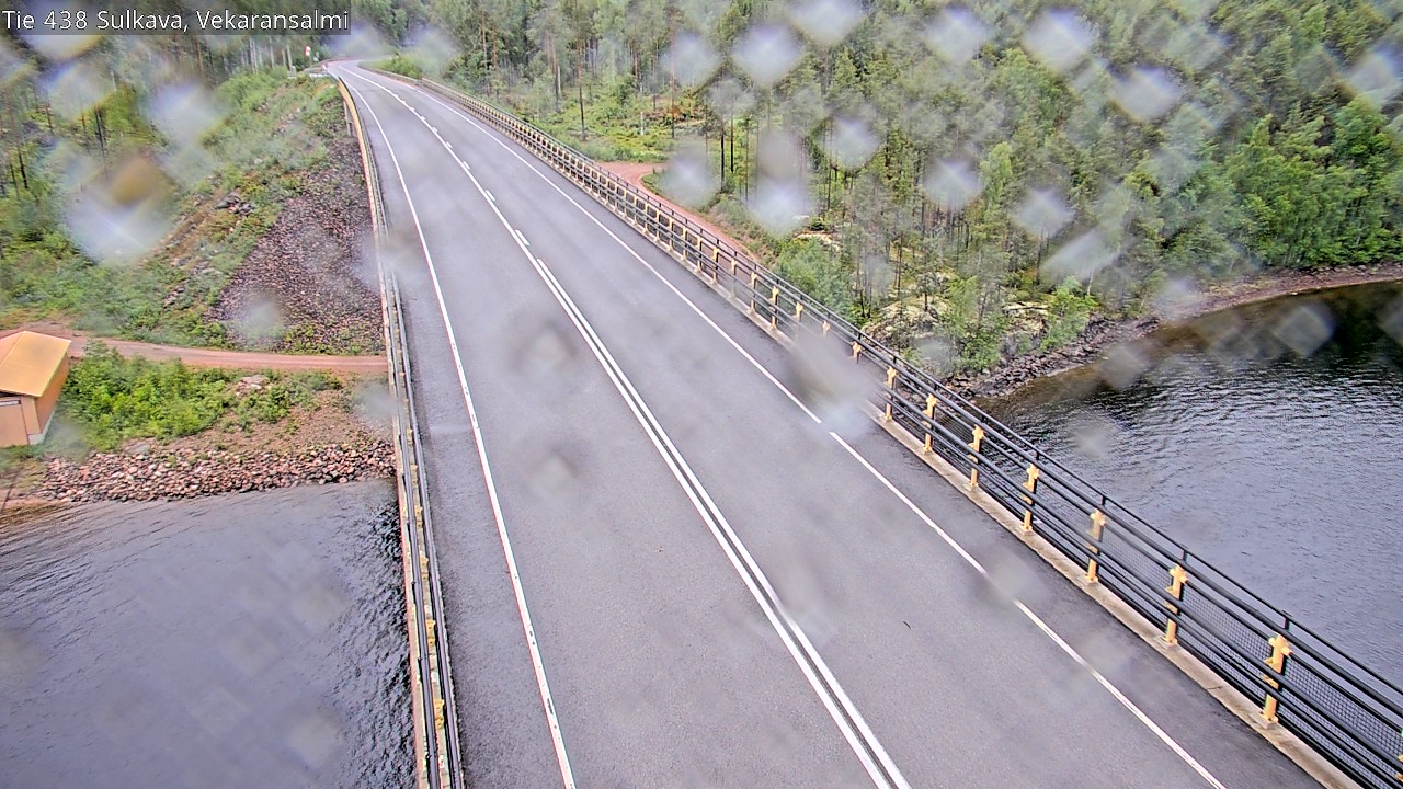 Weather Camera Image Väg 438, Sulkava, Vekaransalmi, Sulkava, Etelä-Savo