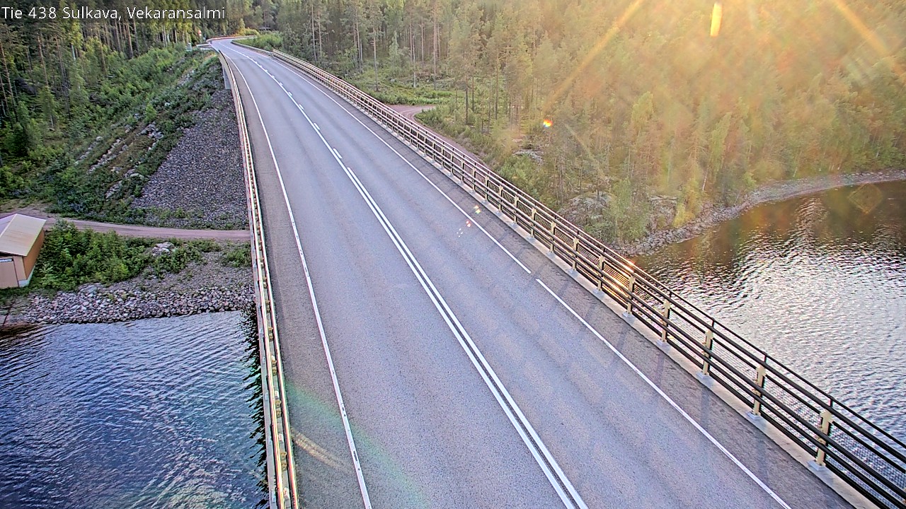Weather Camera Image Road 438, Sulkava, Vekaransalmi, Sulkava, Etelä-Savo