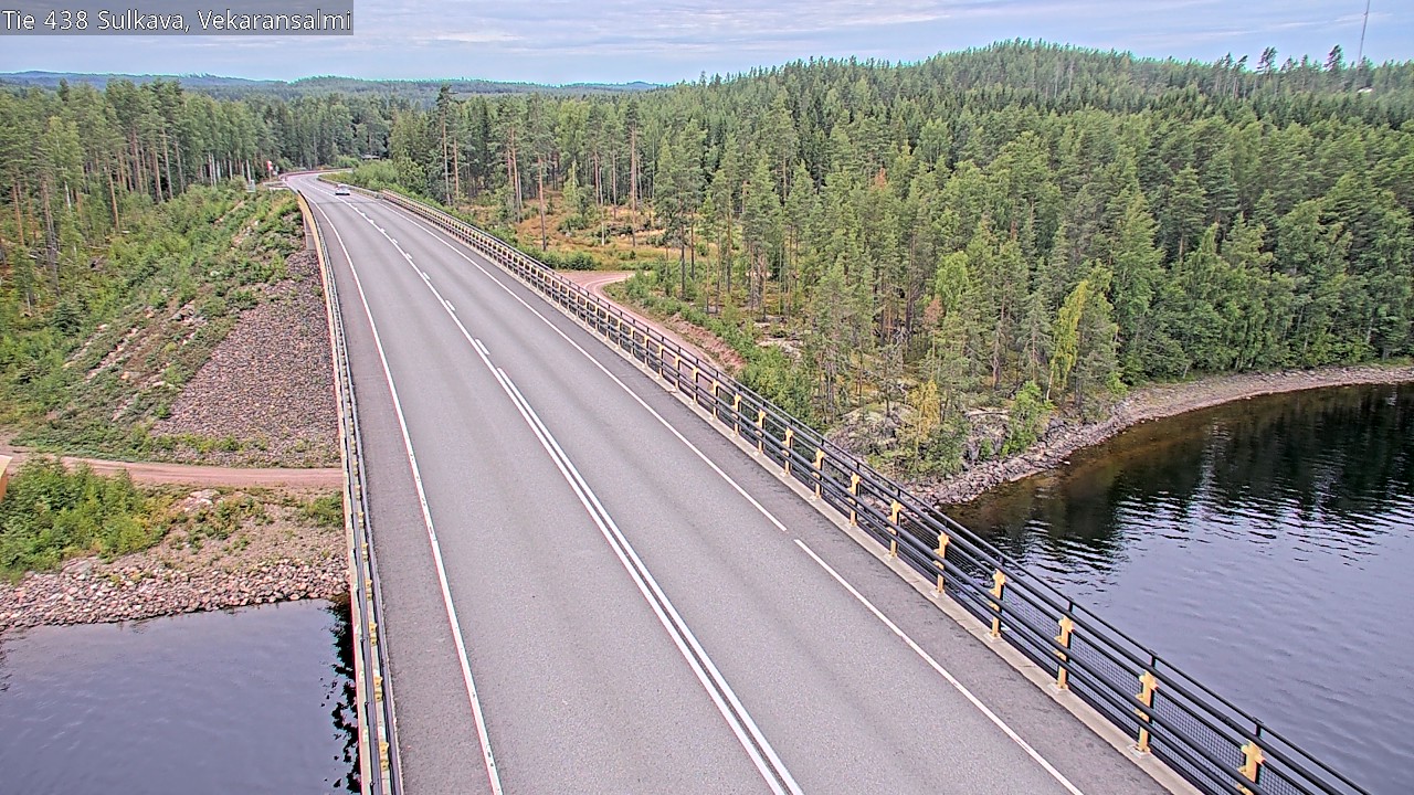 Weather Camera Image Road 438, Sulkava, Vekaransalmi, Sulkava, Etelä-Savo