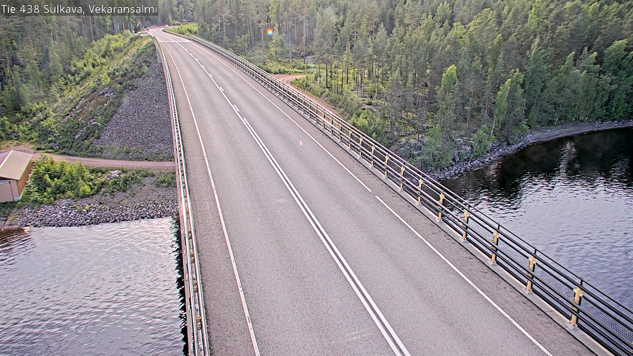 Weather Camera Image Road 438, Sulkava, Vekaransalmi, Sulkava, Etelä-Savo