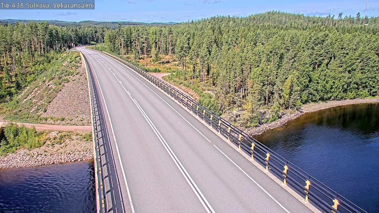Kelikamerat Kuva Tie 438, Sulkava, Vekaransalmi, Sulkava, Etelä-Savo