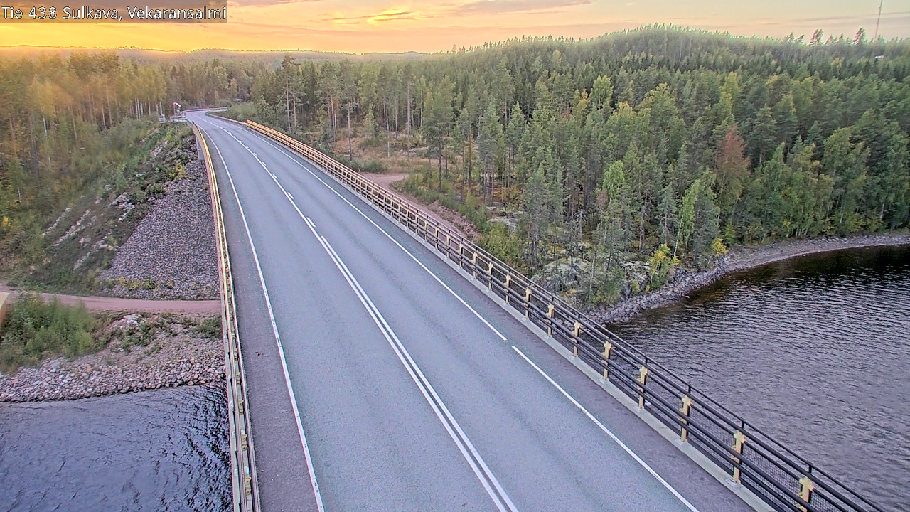 Kelikamerat Kuva Tie 438, Sulkava, Vekaransalmi, Sulkava, Etelä-Savo