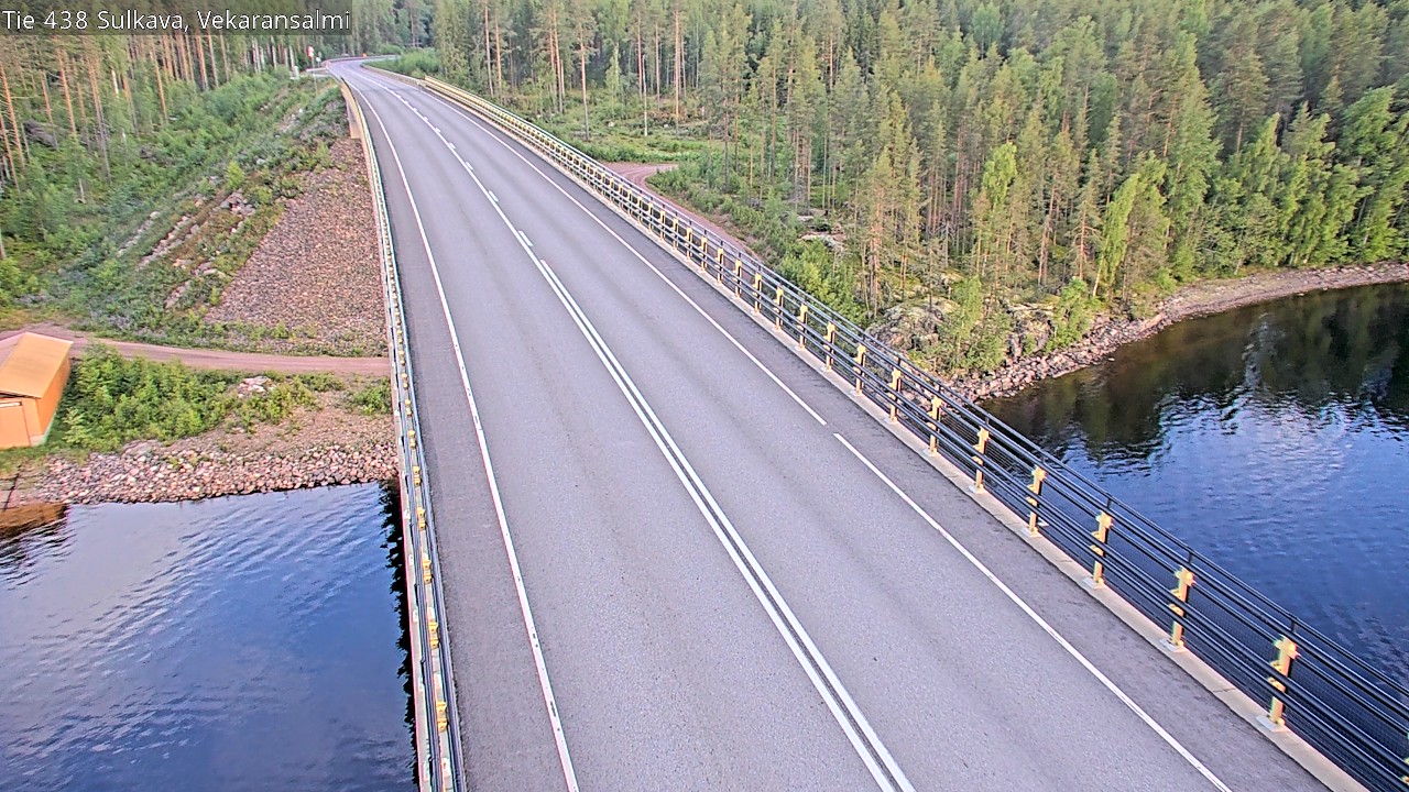 Weather Camera Image Road 438, Sulkava, Vekaransalmi, Sulkava, Etelä-Savo