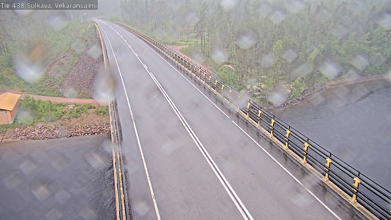 Weather Camera Image Road 438, Sulkava, Vekaransalmi, Sulkava, Etelä-Savo