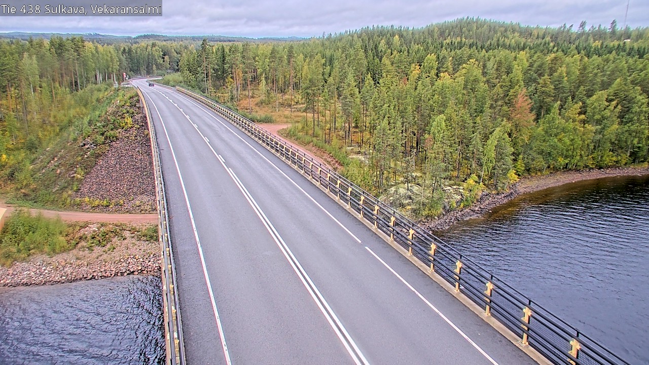 Kelikamerat Kuva Tie 438, Sulkava, Vekaransalmi, Sulkava, Etelä-Savo