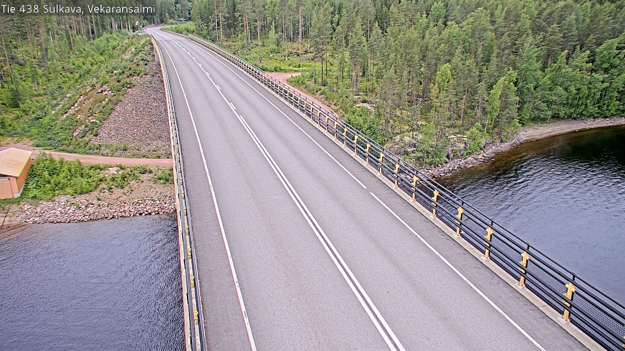 Weather Camera Image Road 438, Sulkava, Vekaransalmi, Sulkava, Etelä-Savo