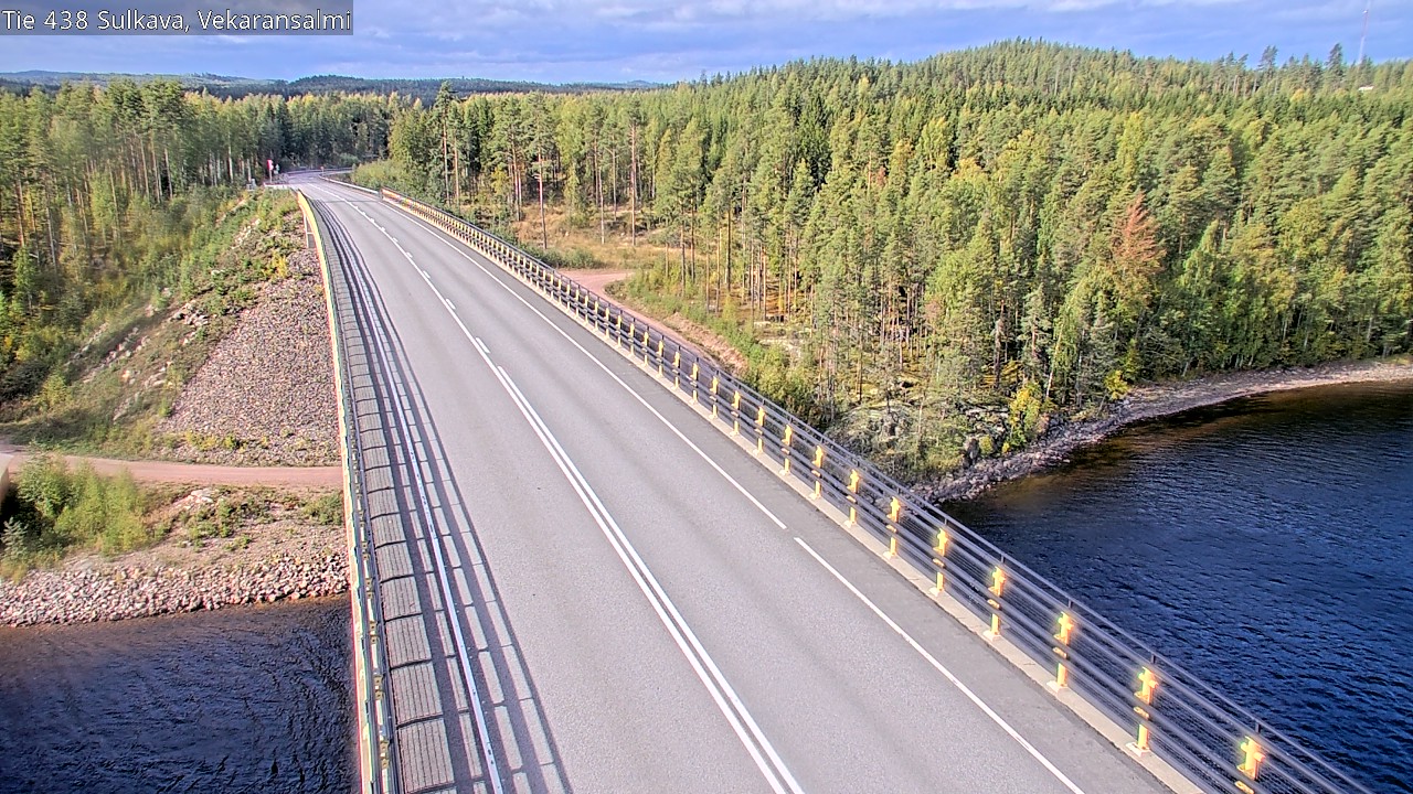 Kelikamerat Kuva Tie 438, Sulkava, Vekaransalmi, Sulkava, Etelä-Savo