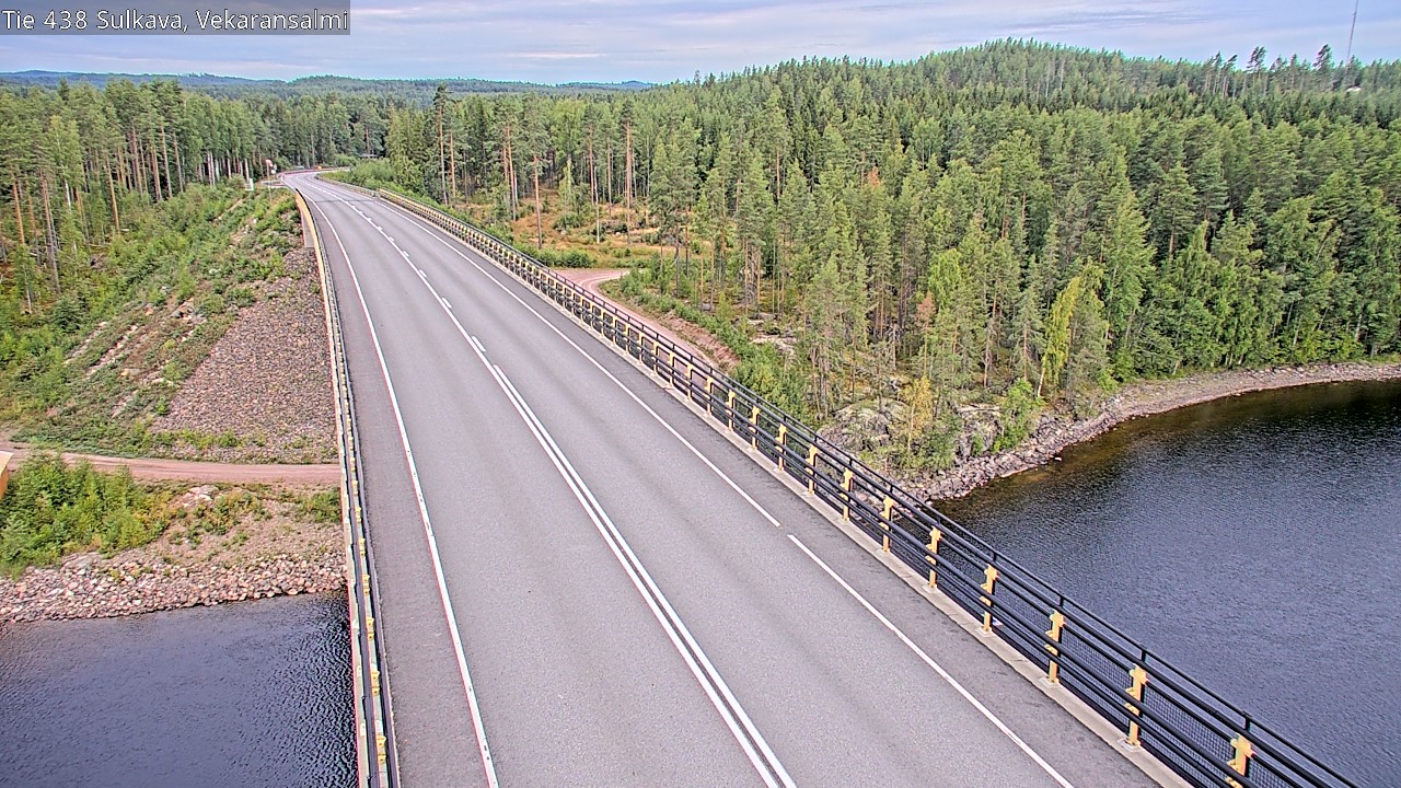 Weather Camera Image Road 438, Sulkava, Vekaransalmi, Sulkava, Etelä-Savo
