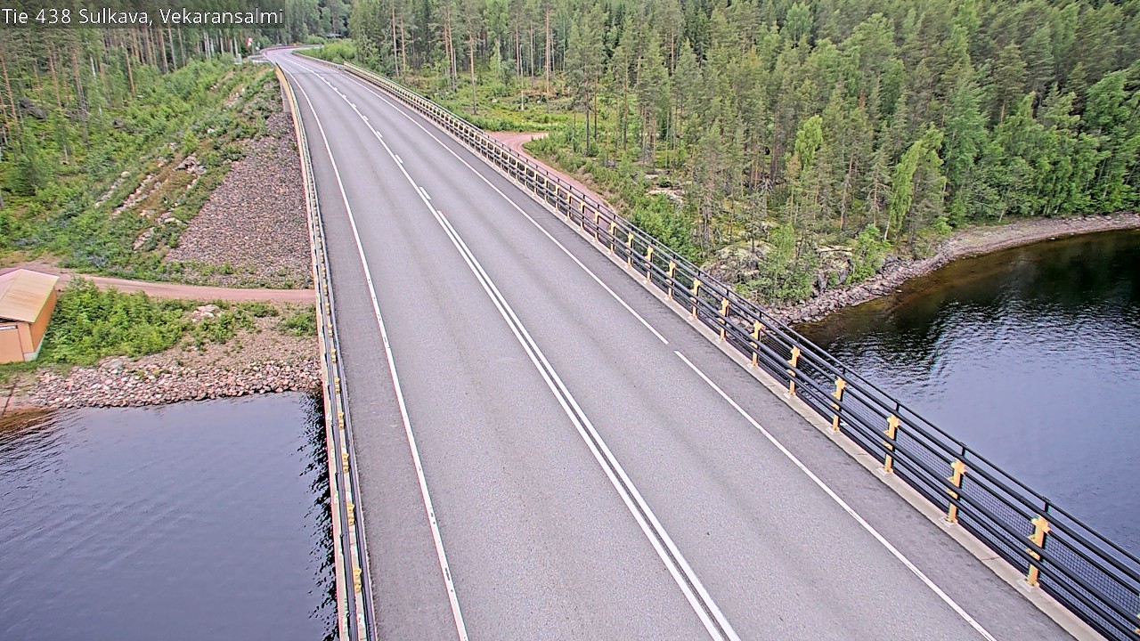 Weather Camera Image Road 438, Sulkava, Vekaransalmi, Sulkava, Etelä-Savo