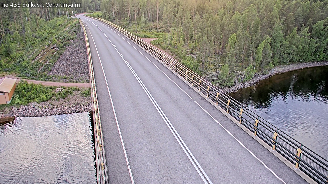 Weather Camera Image Road 438, Sulkava, Vekaransalmi, Sulkava, Etelä-Savo