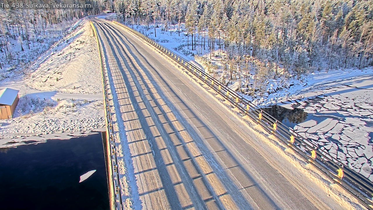 Weather Camera Image Road 438, Sulkava, Vekaransalmi, Sulkava, Etelä-Savo