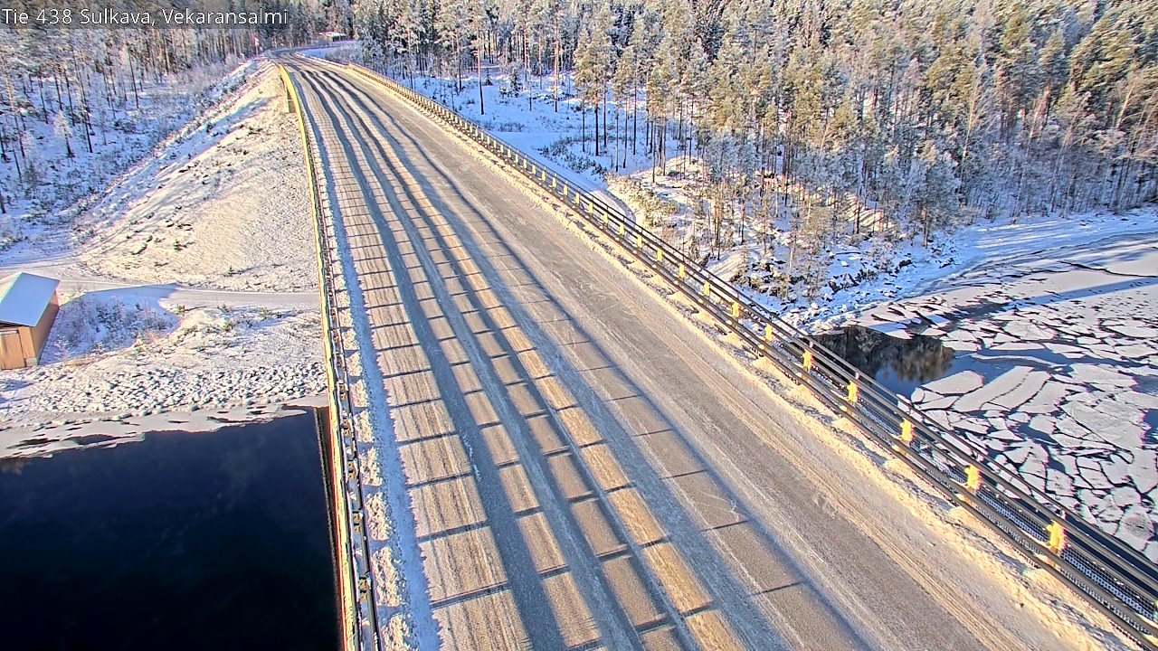 Weather Camera Image Road 438, Sulkava, Vekaransalmi, Sulkava, Etelä-Savo