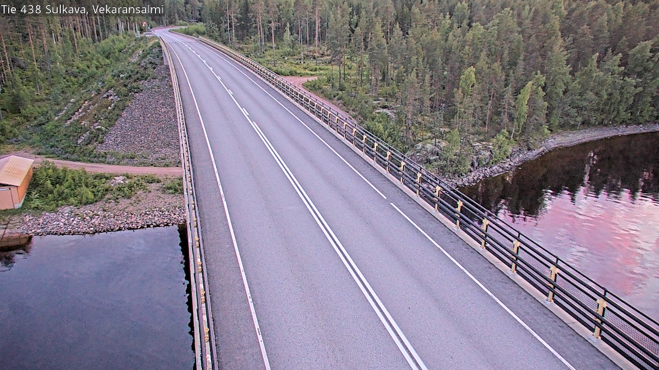 Weather Camera Image Road 438, Sulkava, Vekaransalmi, Sulkava, Etelä-Savo