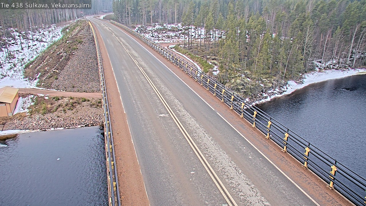 Weather Camera Image Väg 438, Sulkava, Vekaransalmi, Sulkava, Etelä-Savo