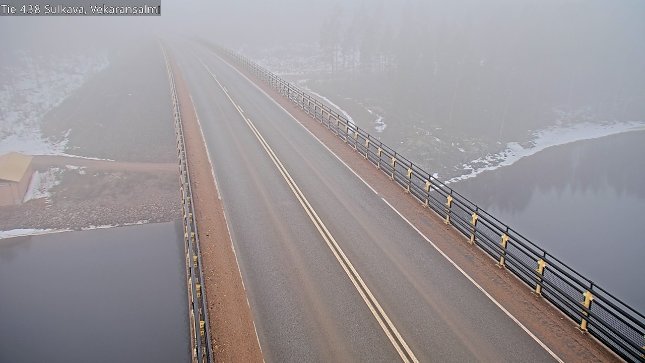 Weather Camera Image Väg 438, Sulkava, Vekaransalmi, Sulkava, Etelä-Savo