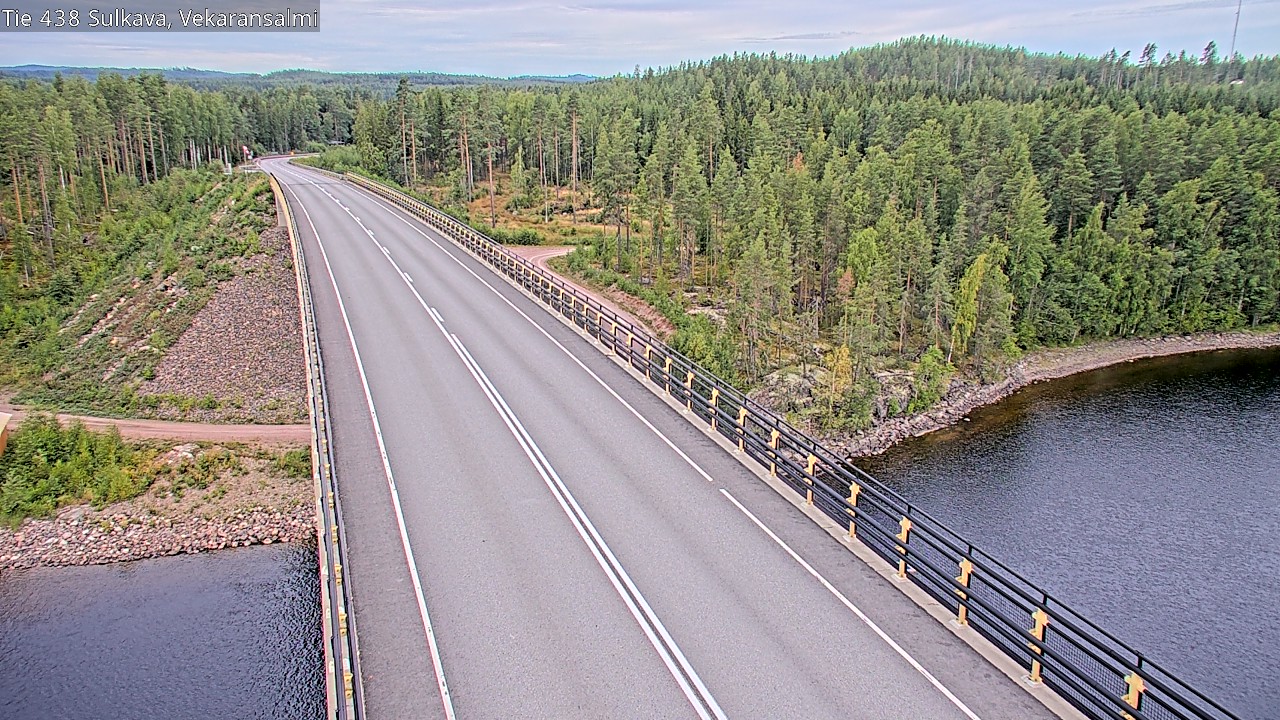 Weather Camera Image Road 438, Sulkava, Vekaransalmi, Sulkava, Etelä-Savo