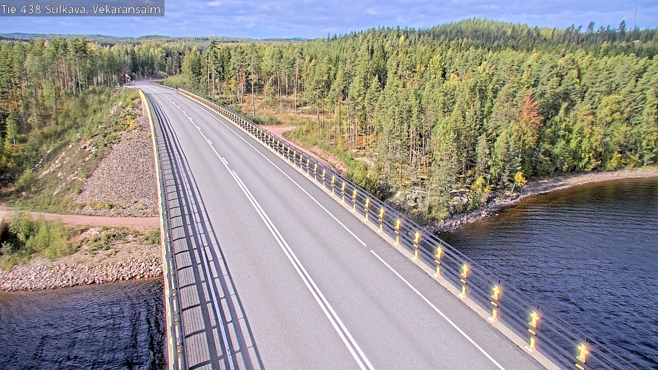 Weather Camera Image Road 438, Sulkava, Vekaransalmi, Sulkava, Etelä-Savo