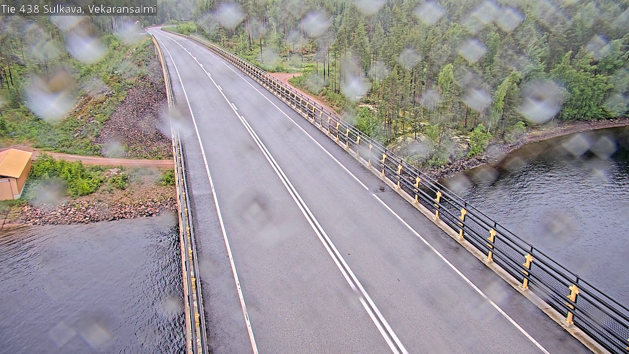 Weather Camera Image Väg 438, Sulkava, Vekaransalmi, Sulkava, Etelä-Savo