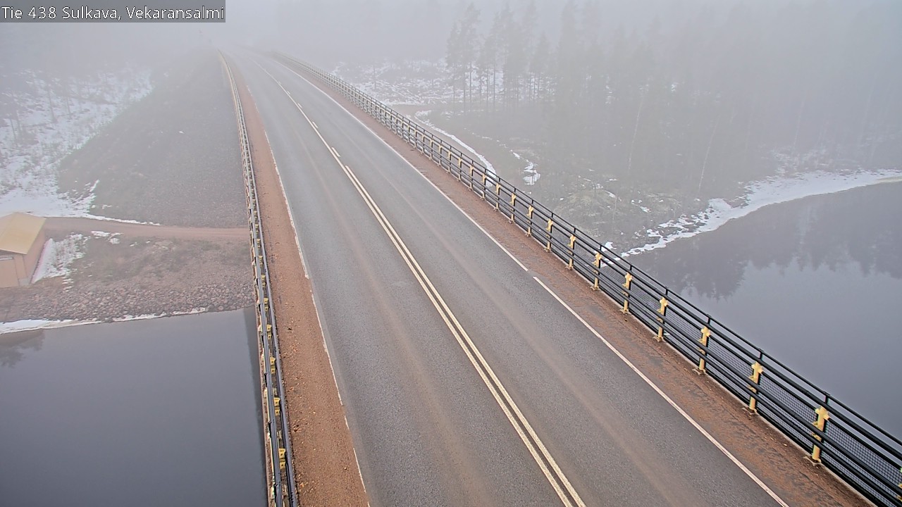 Weather Camera Image Väg 438, Sulkava, Vekaransalmi, Sulkava, Etelä-Savo