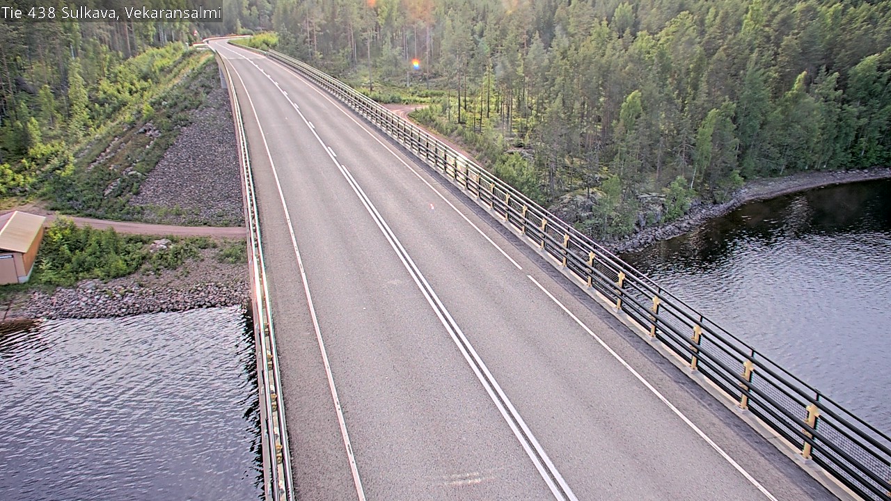 Weather Camera Image Road 438, Sulkava, Vekaransalmi, Sulkava, Etelä-Savo