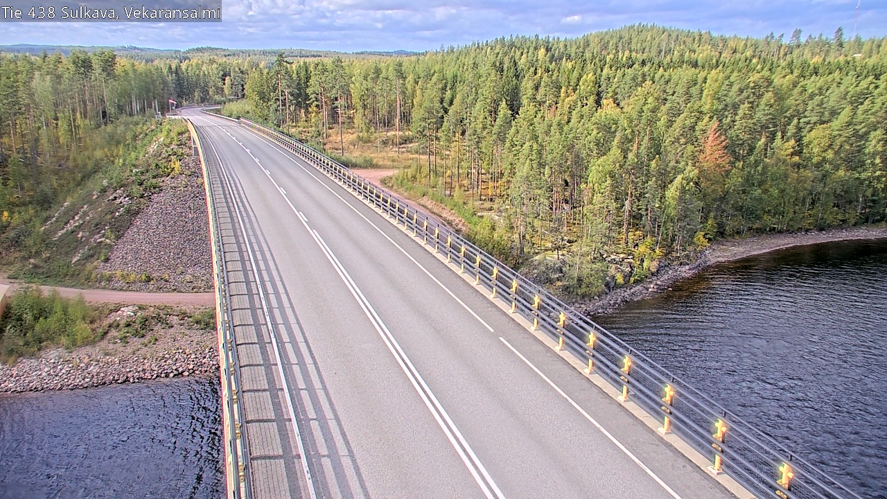 Weather Camera Image Road 438, Sulkava, Vekaransalmi, Sulkava, Etelä-Savo