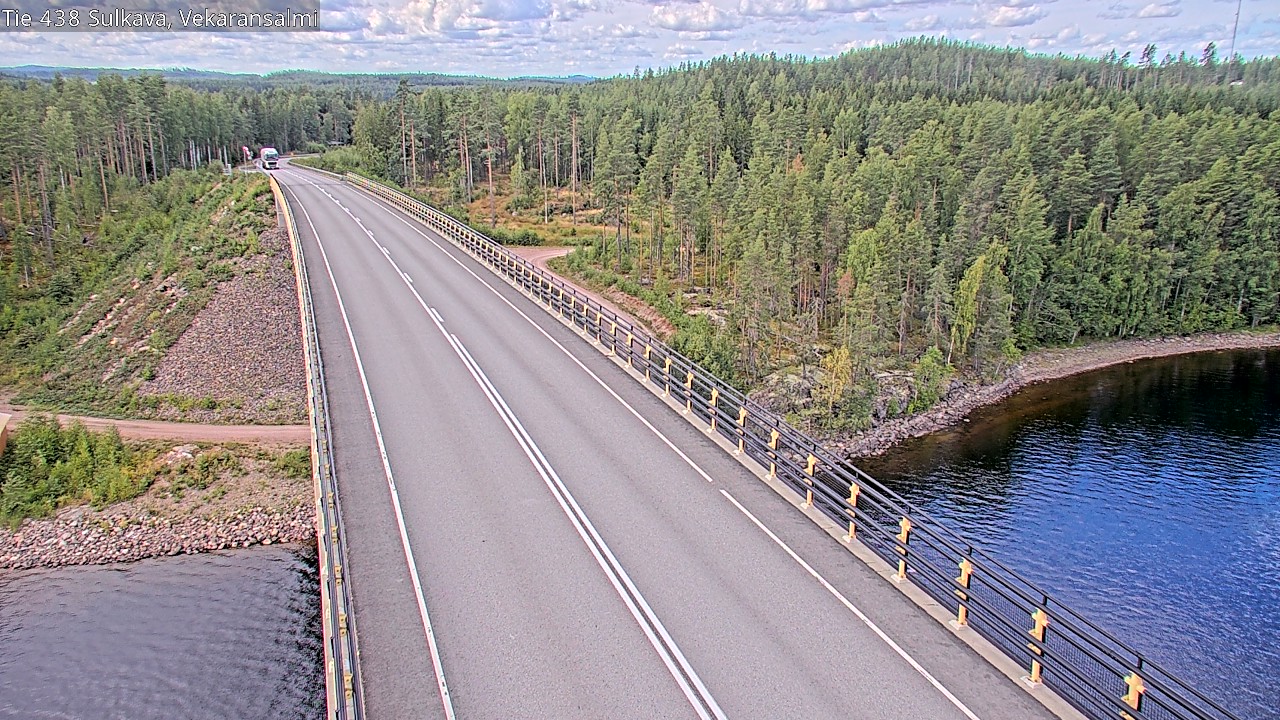 Kelikamerat Kuva Tie 438, Sulkava, Vekaransalmi, Sulkava, Etelä-Savo