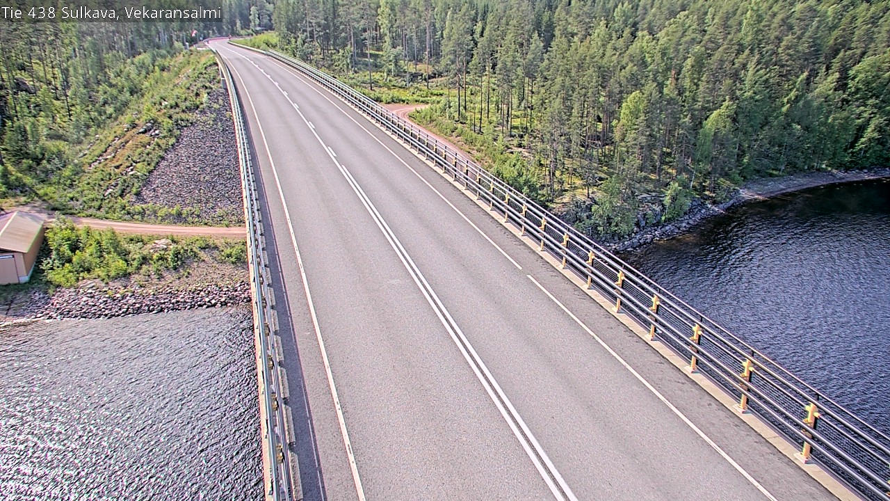 Weather Camera Image Road 438, Sulkava, Vekaransalmi, Sulkava, Etelä-Savo