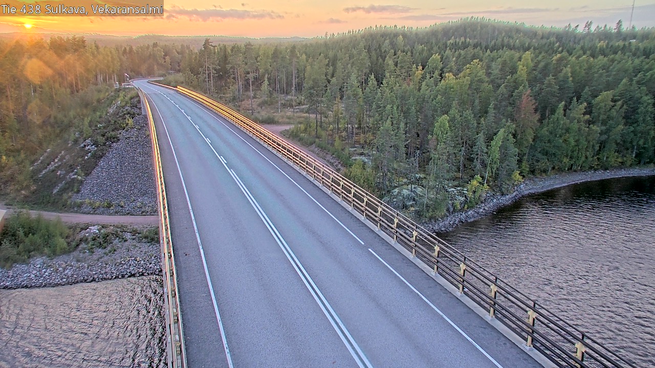 Kelikamerat Kuva Tie 438, Sulkava, Vekaransalmi, Sulkava, Etelä-Savo