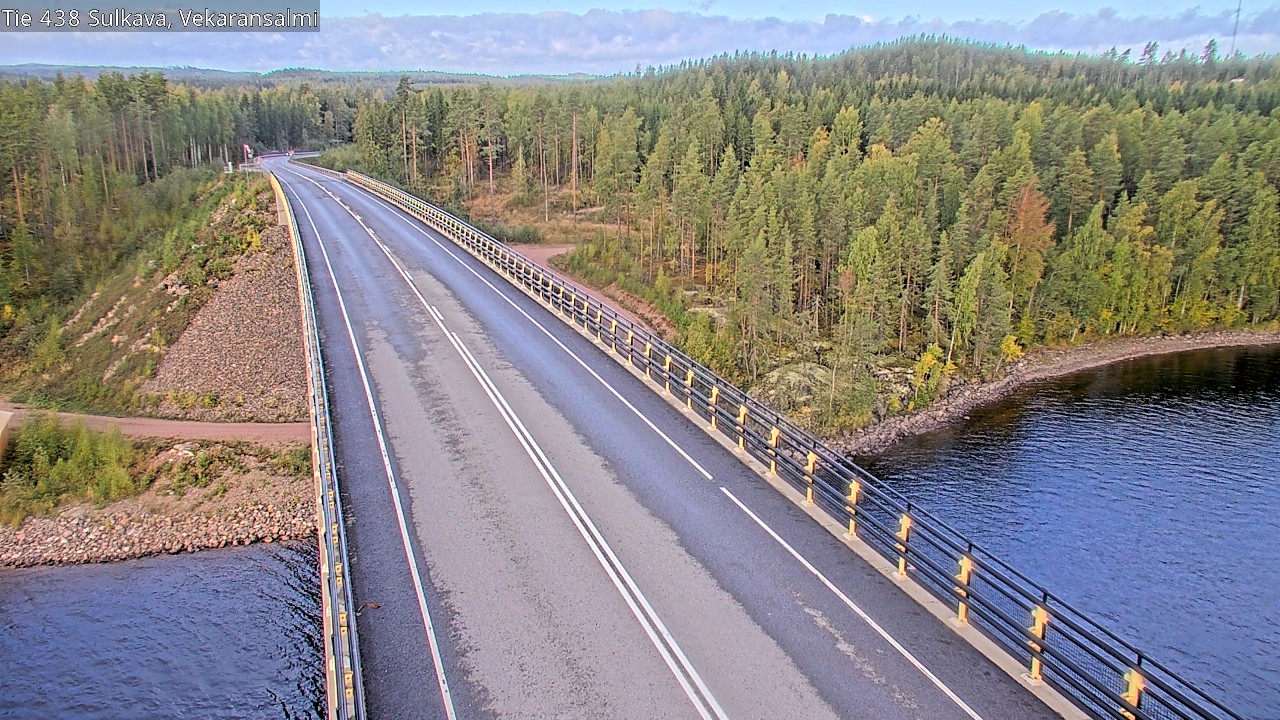 Weather Camera Image Road 438, Sulkava, Vekaransalmi, Sulkava, Etelä-Savo