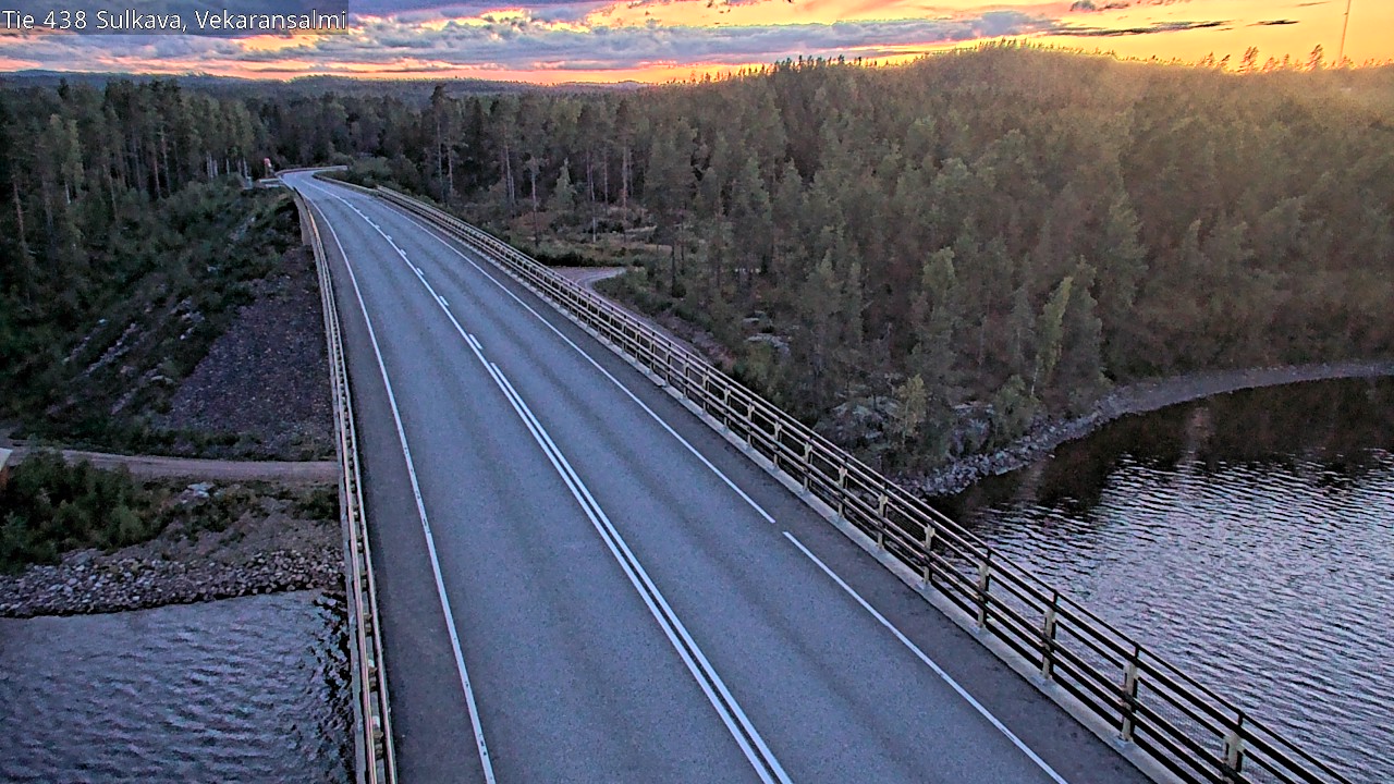 Kelikamerat Kuva Tie 438, Sulkava, Vekaransalmi, Sulkava, Etelä-Savo